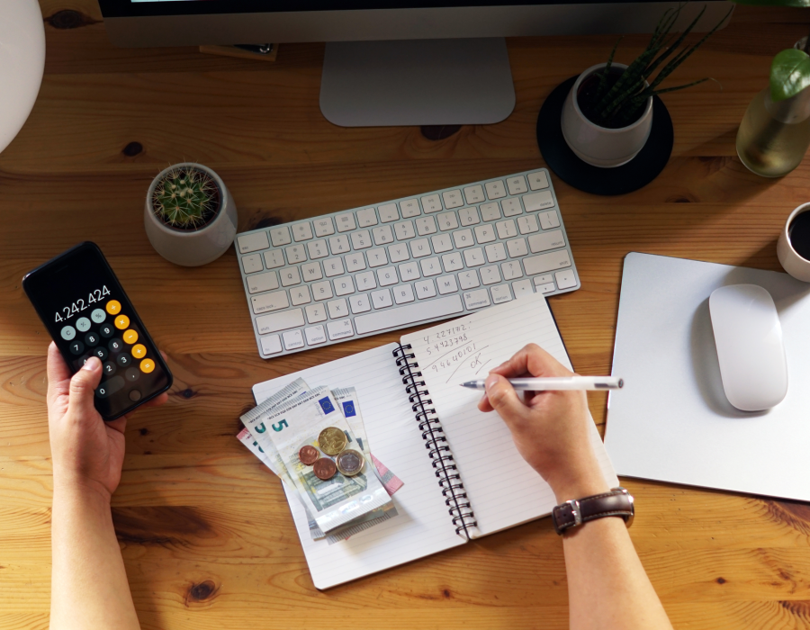 closeup-shot-entrepreneur-working-from-home-his-personal-finances-savings